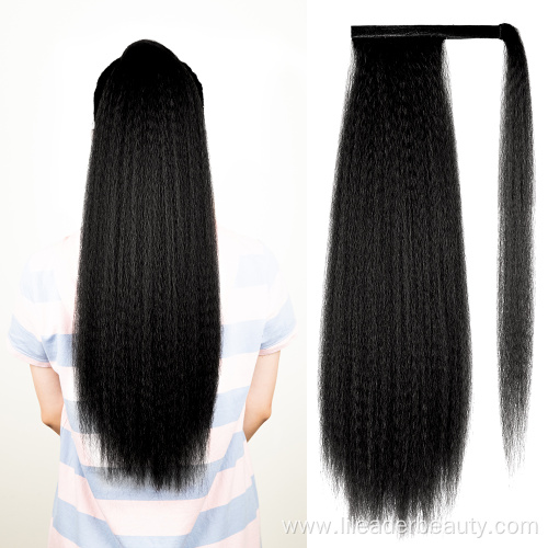 Yaki Ponytail Wrap Around Hair Piece Hair Extesnion